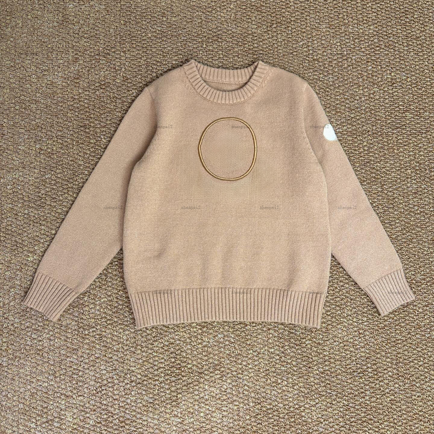 Luxury baby sweater kids hoodie kids designer clothes Twisted braiding girls boys turtleneck child pullover A830X23N221-a