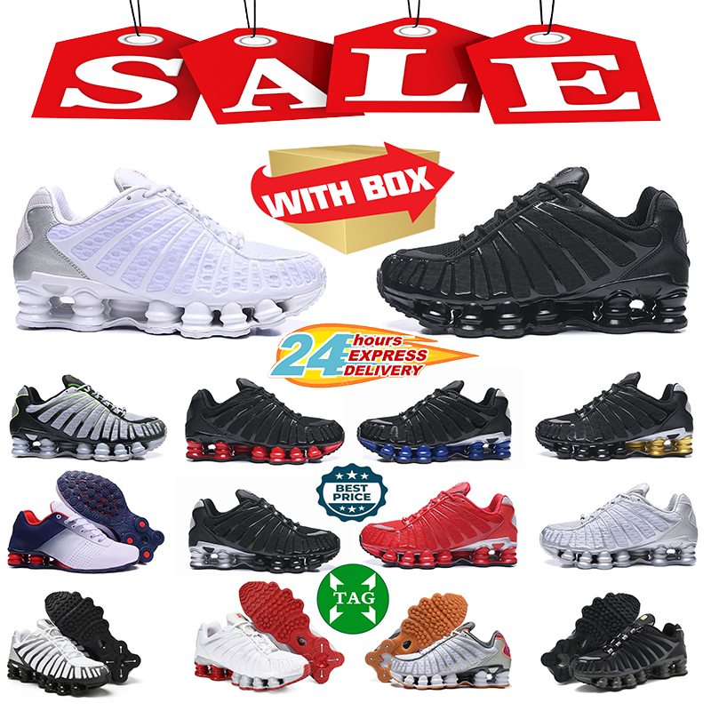 With Box Running Sneakers Shox Retro Athletic Shoes Shock Column Cushion Black Green Sliver Gray DarkMagenta Walking Street Mens Trainers Sneakers R