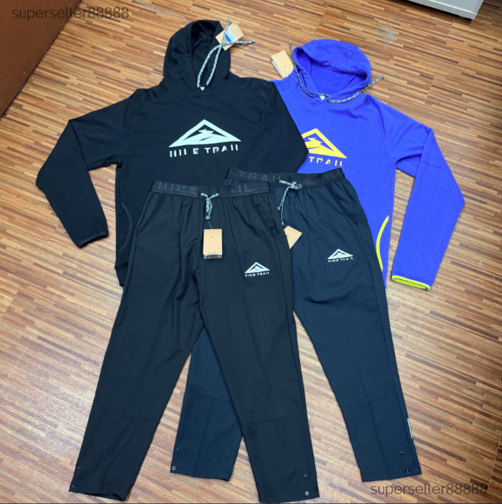 Designer Tracksuits Phenom Elite Trail Pantalon Running Tech Tracksuit Mens Hoodies Pants Set Women Sweatpants Sweatshirt Pantalon Jogging Men Sport