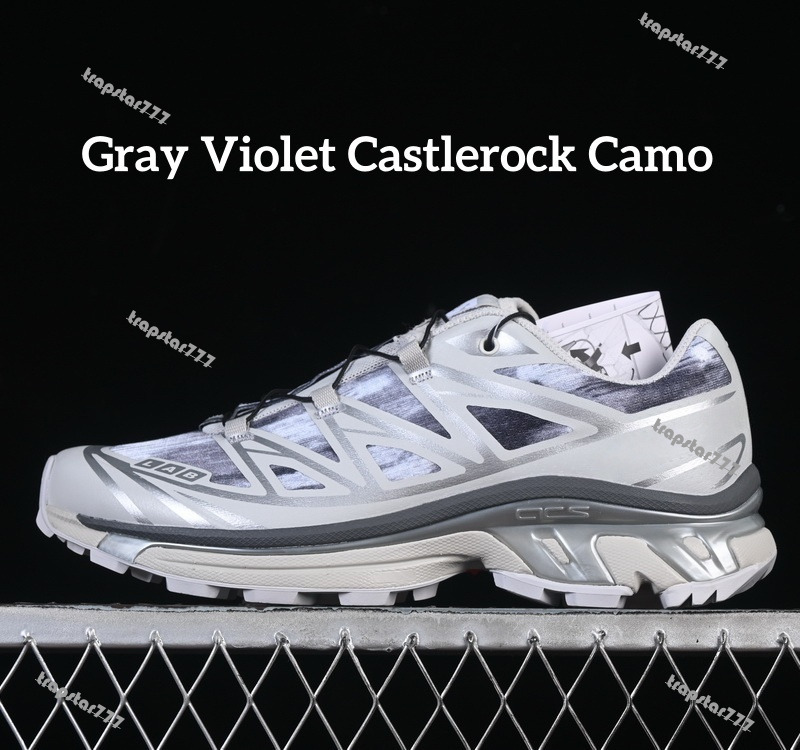 Designer Mens Womens Running Shoes Xt6 XT 6 GTX Outdoor Hiking Trail Trainers Goretexshoes Mm6 Black Silver Jjjjound Safari Black Asphalt Camo Vanil