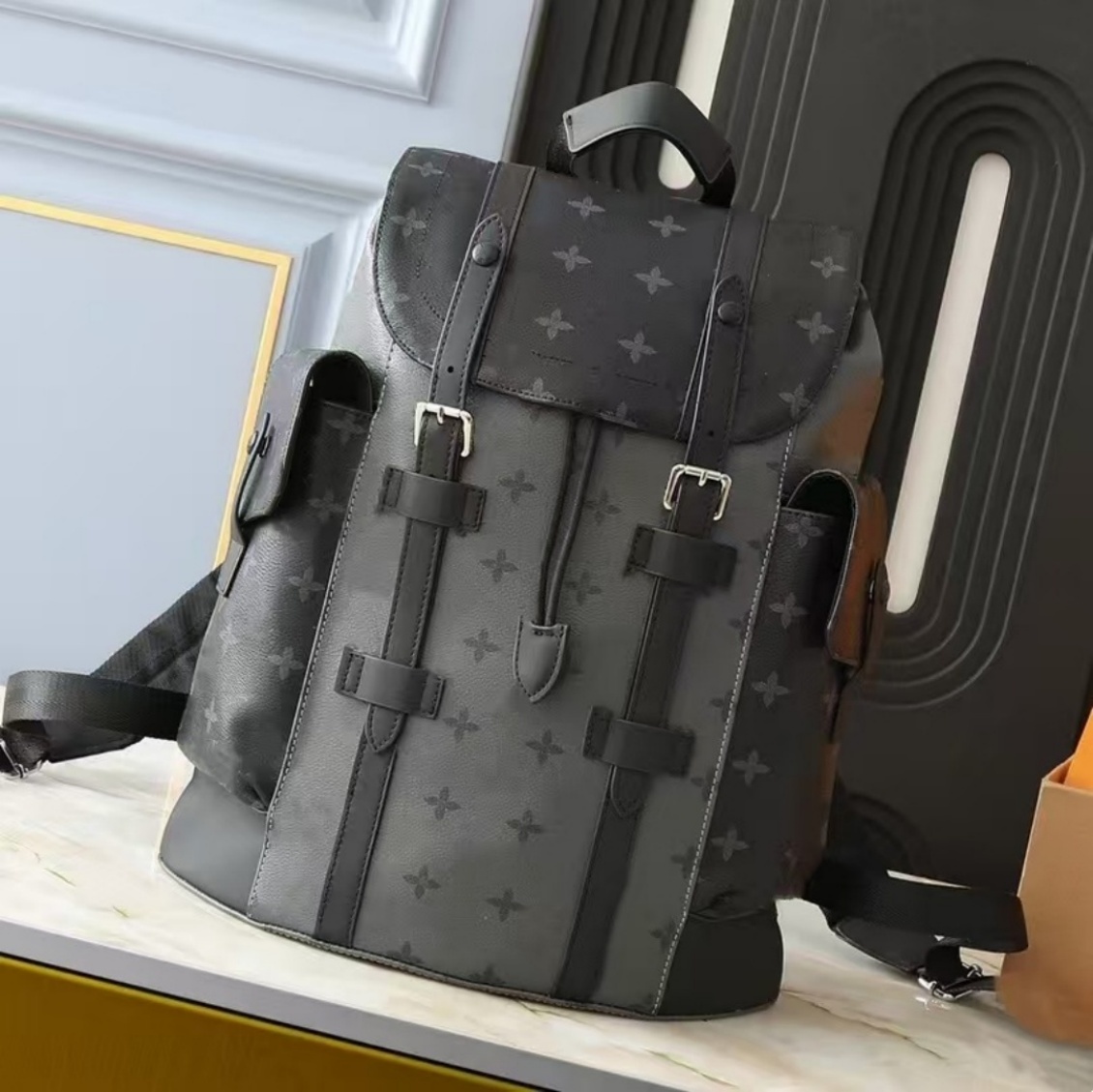 Designer Classic shoulder Fashion Backpack school bag for man Womens large capacity Duffel Bags bookbags leather travel Bag tote mens Knapsack back