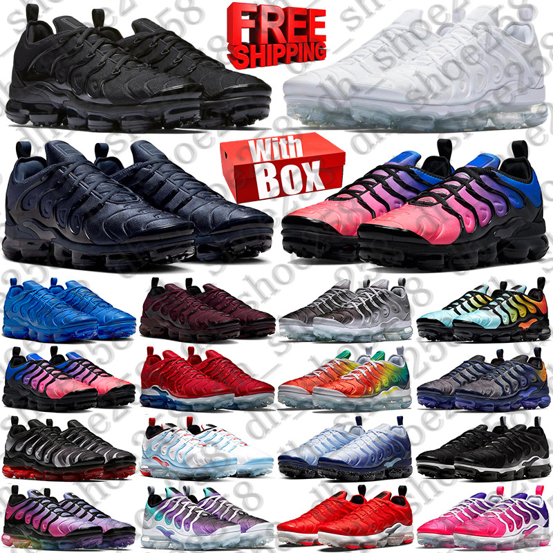 Free Shipping With Box Designer airmaxplus vapormaxx vapormaxplus vapormaxe tn tns tnss plus sneakers Sports Running Shoes mens trainers for womens