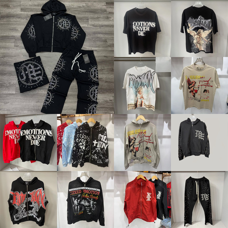 mixed emotion shirts Men's shirts shorts Boxy Fit Clothing MIXEDEMOTION Skulls Print Shirt Summer Breathe clothes MenWomen High QualityCasual T
