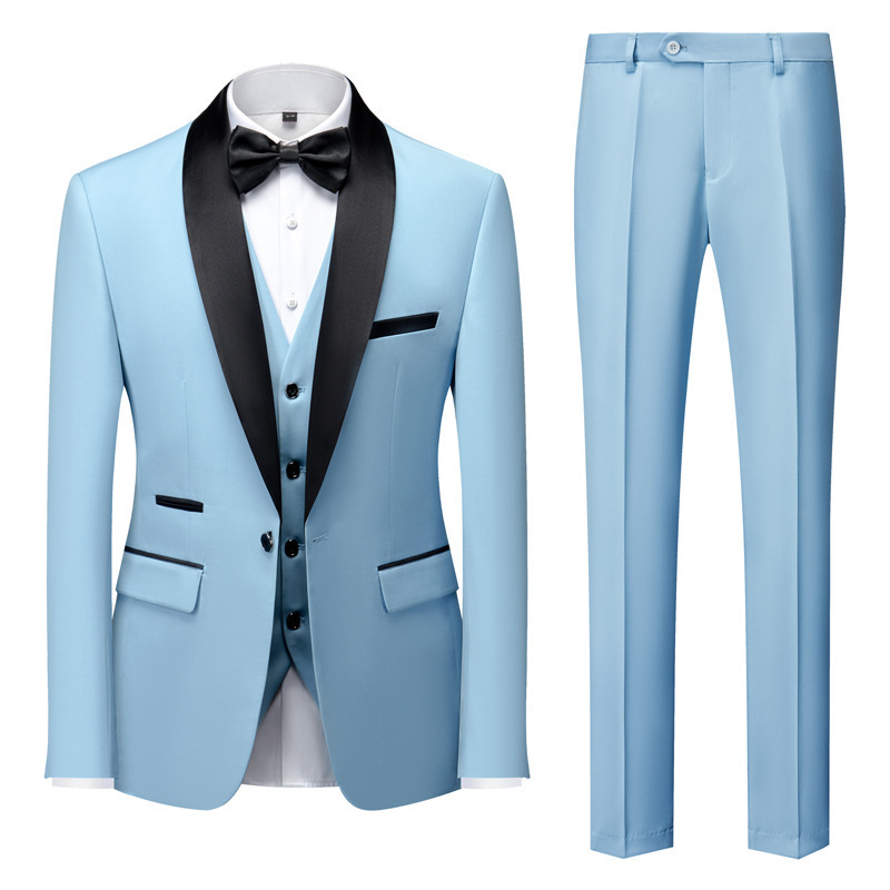 (080) New Men's Business-Casual Suit Set