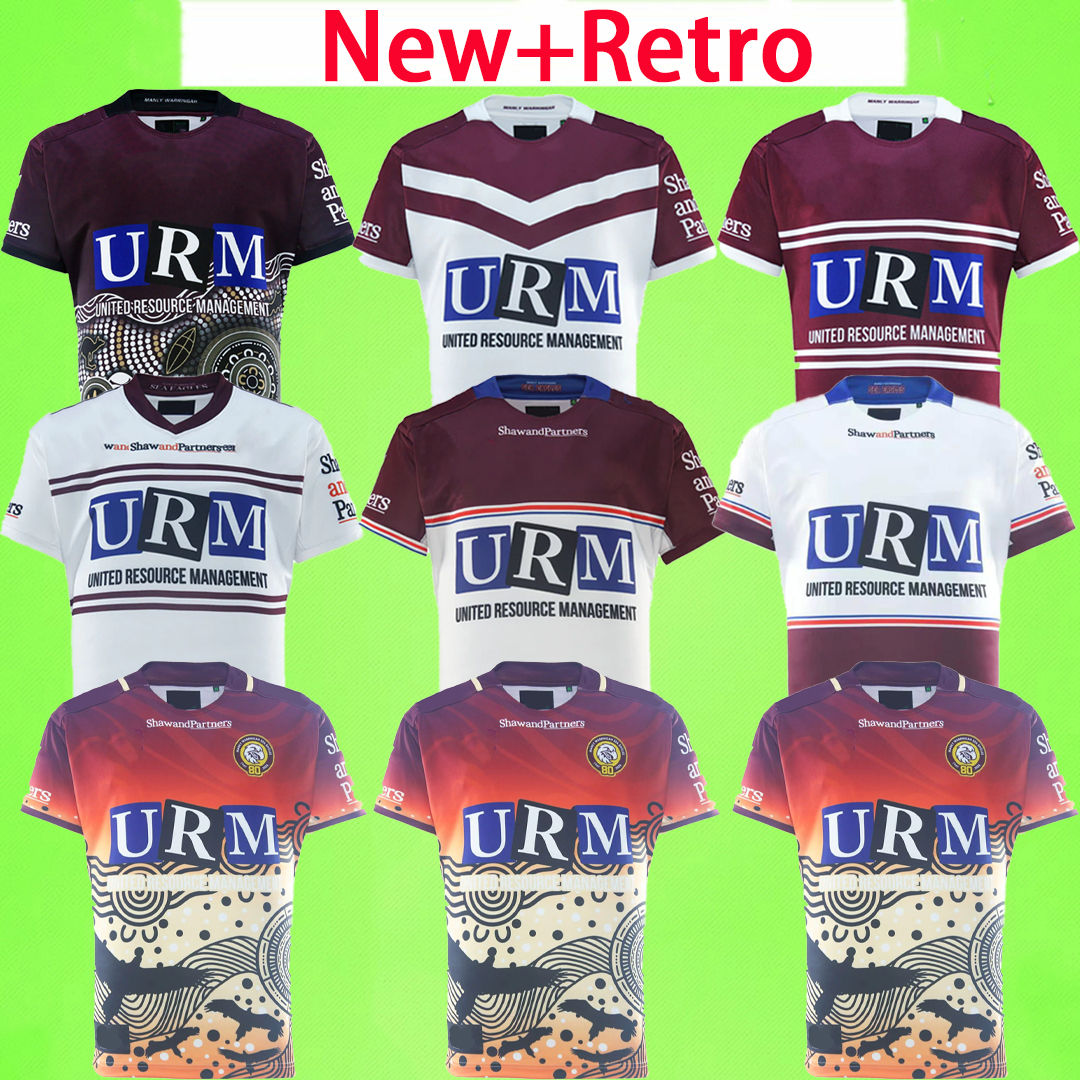 NEW + Retro MANLY WARRINGAH SEA EAGLES RUGBY JERSEY 80 years 2026 2027 MEN TRAINING TEE SHIRT SINGLET 1987 SHORTS 25 26 27 28 S-5XL home away 80t