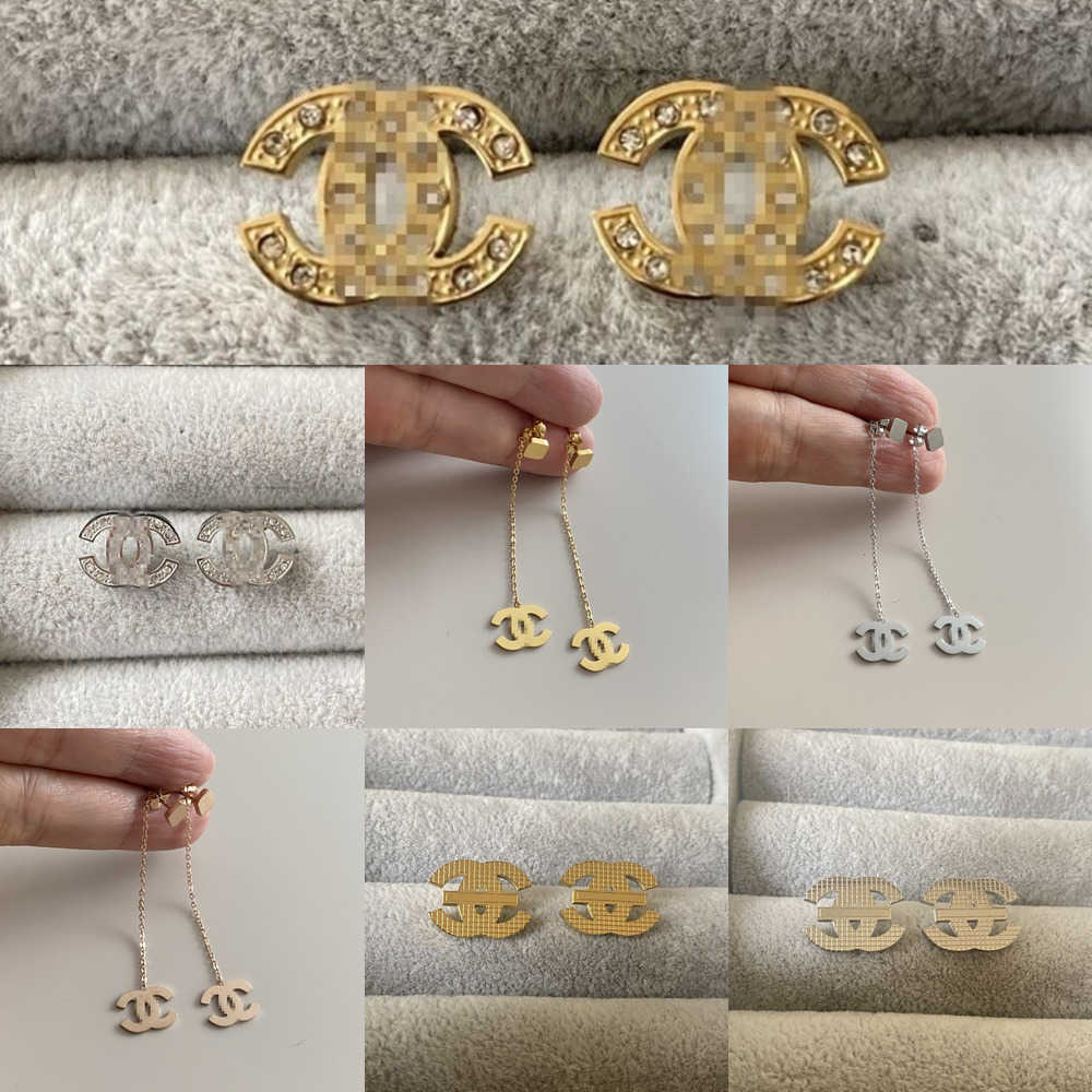 Studs Designer Men Women Earrings With Diamond 316L Stainless Steel Luxury Earrings Fashion Jewelry For Boys Girls S7Y0