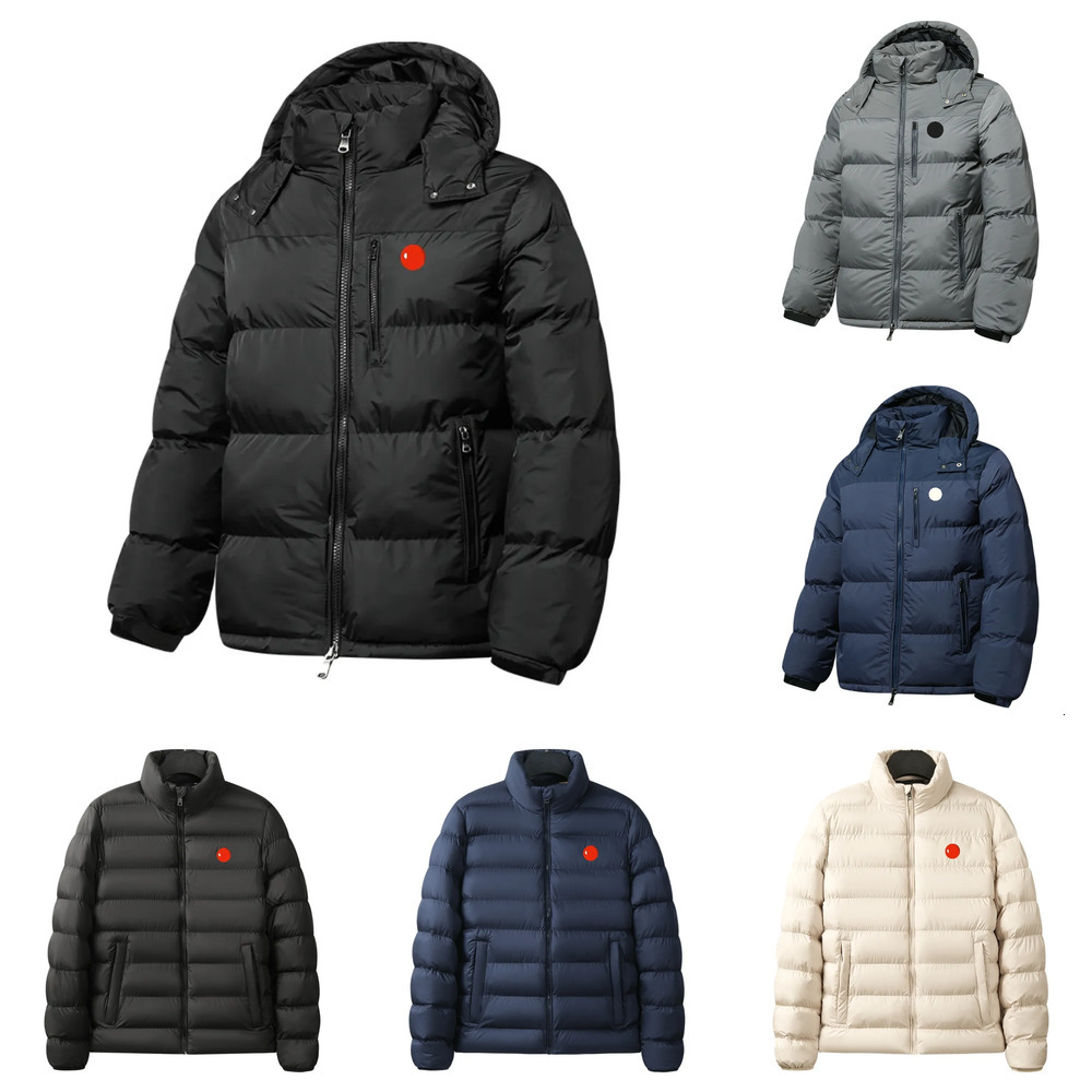 Vest Down Me Designer Winter Men Puffer Jacket Shiny Matte Material Couple coat collar Men's zipper