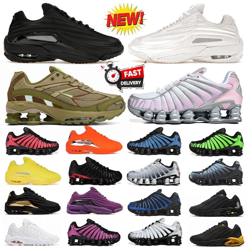 Designer nocta shoxs Mens Sneakers Leather rubber Triple Black Fashion Outdoors sports Trainers chaussures hot step 2 TL Ride 2 R4 Free shipping