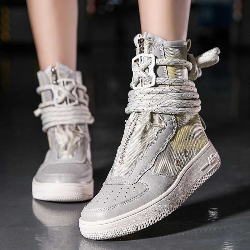Men Air New Shoes Back To The Future Boots High-top Women Shoes Sneakers Chelsea Boots High Top Loafers Boots Vulcanize Shoes T260810