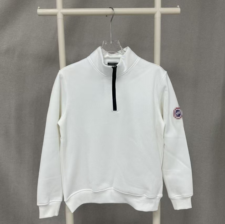 Canada Long Sleeve T Shirts Designers Pullover Mens Womens Classic Hoodie Set Clothes Sweatshirts Hoodie Pullover Hooded Half Zipper Canadian Sweats