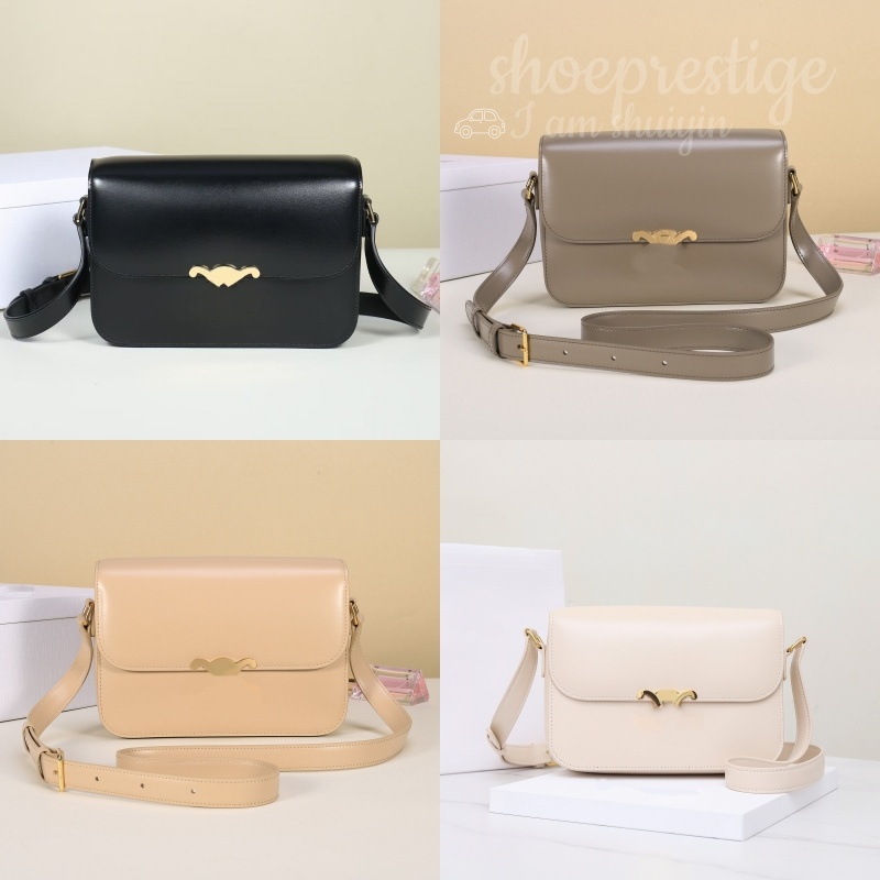 2026 Designer Luxury Brand Bag triomphes women's crossbody shoulder bags Genuine leather teen Wallet ladies handbag designer bag purse tote