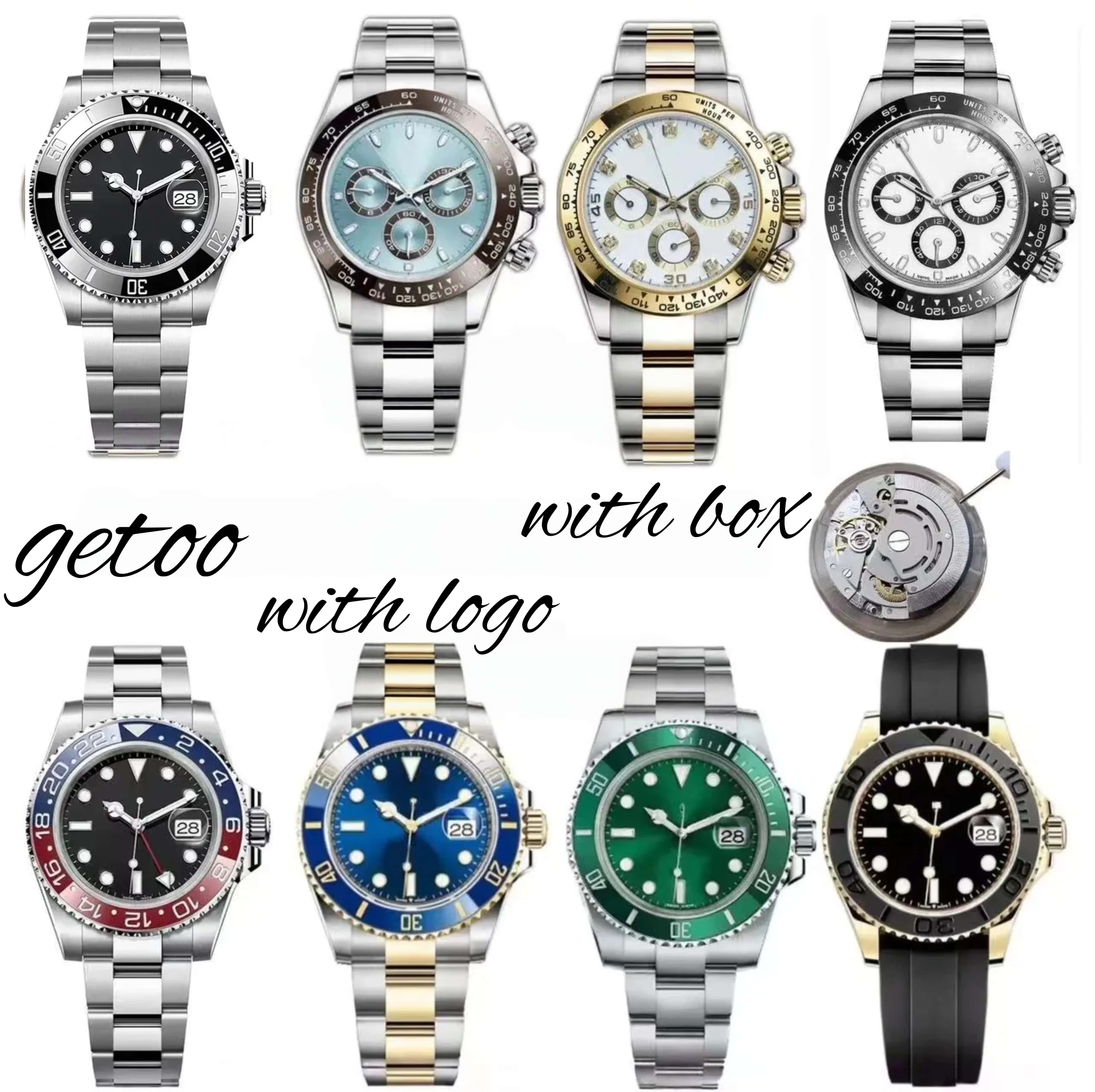 AAA Grade Luxury Designer U1 Sub Unisex Automatic Mechanical Watch Stainless Steel Daily Water Resistant Sapphire Crystal Wristwatch with Logo