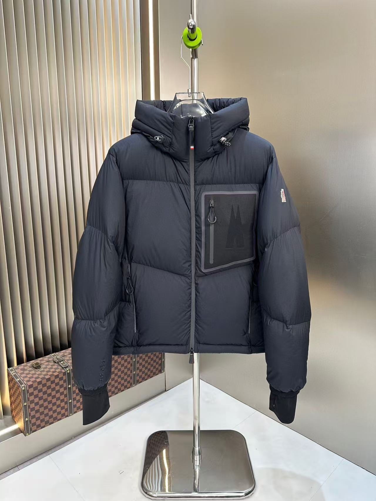 Foreign Trade Order 25 Winter Hooded Men's Warm Cold-Resistant High-End White Duck Down Ski Jacket Coat
