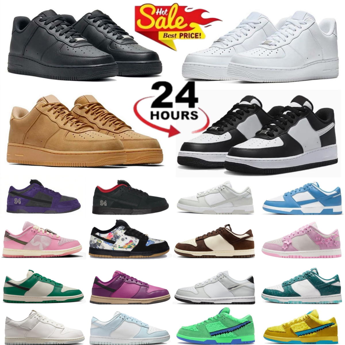 With Box Designer shoes Low running Shoes for Men Women Baroque Brown Adobe Roses Stranger Things Nardwuar Krampus Khaki Leopard White Black trainer
