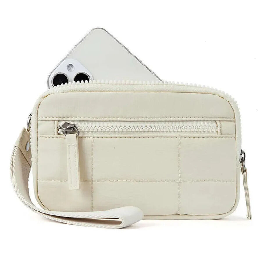 tote Yoga Bag Elite Backpack New Women's Wristlet Nylon Quilted With 3 Zippers Travel Card Holder