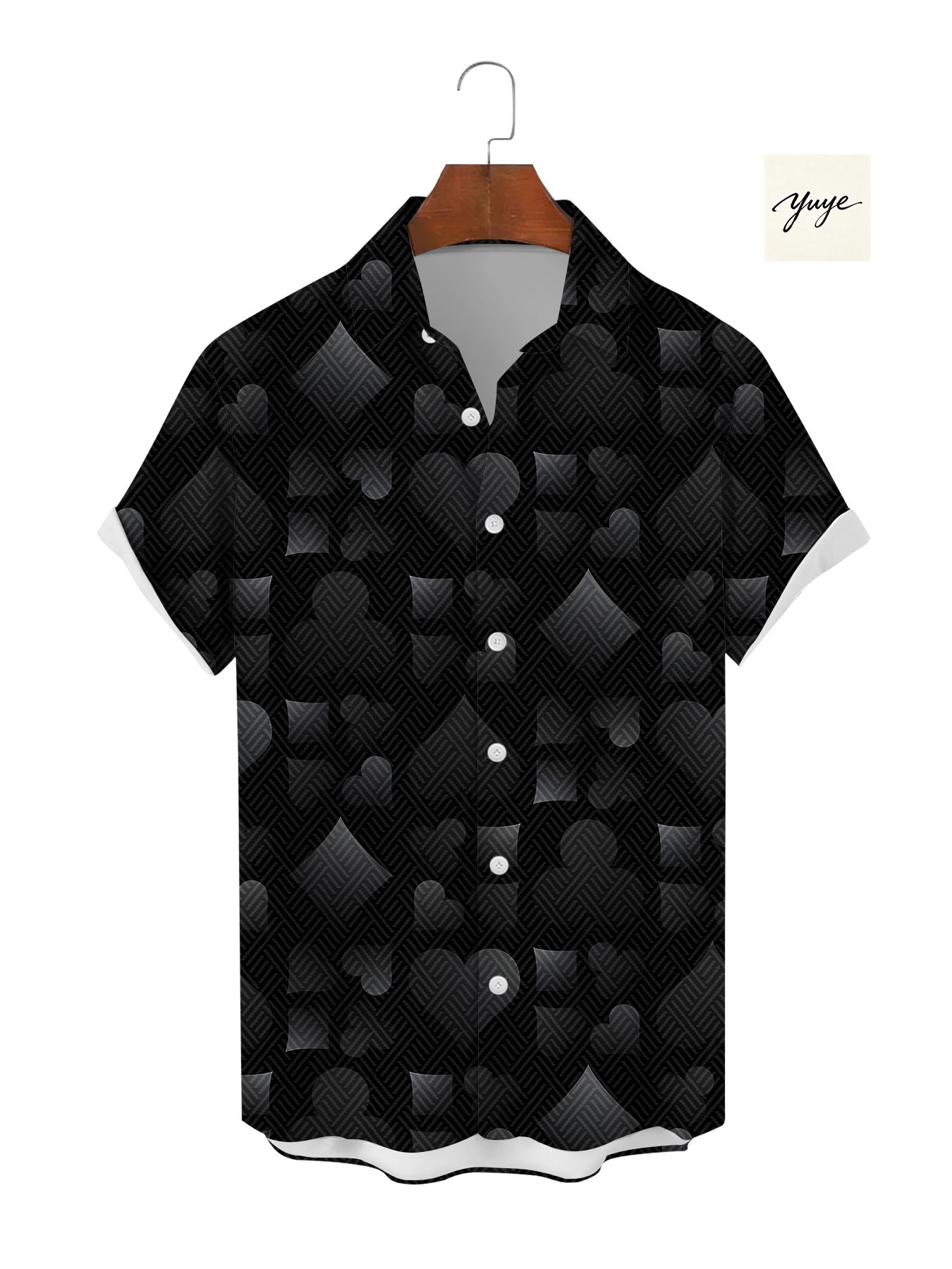 Men's Vintage Tropical Shirt Short Sleeve Retro Floral Pattern Casual Summer Vacation Cruise Button Up Shirt for Men