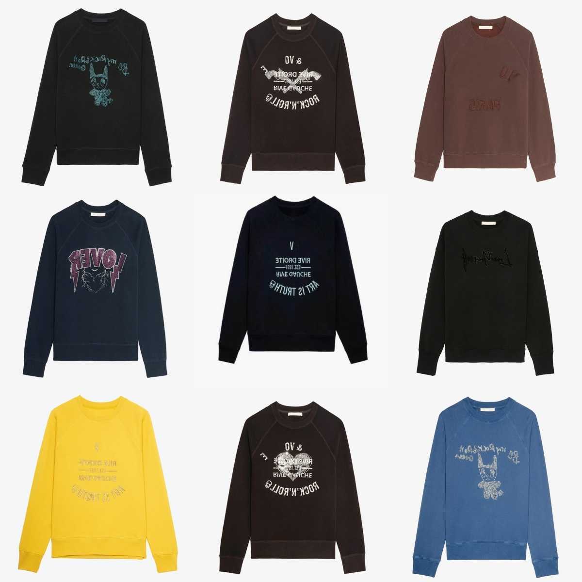 Designer 2026 Cotton Hoodies Sweatshirt Voltaires New Niche Classic Hot Letter Patter Print Women Casual Versatile Loose Pullover Hoodies Sweater To
