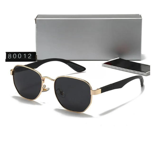 designer RB 820012 sunglasses New Classic Round Sunglasses with Bridge Frame High-Quality Casual Fashion Glasses
