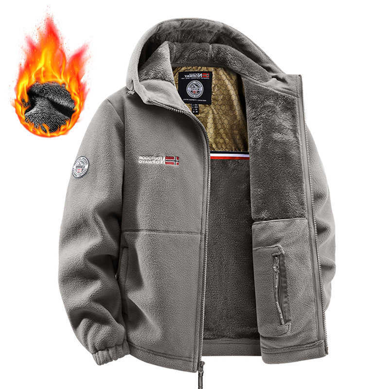 Winter Men's Jacket Large Size Thick Jacket for Men Middle-aged and Elderly Dad's Clothing Men's Sports Coat Norway Man Clothing D260