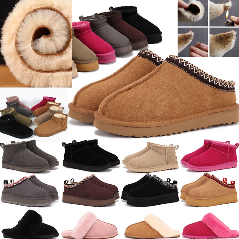 australia tasman slippers boots tazz womens boot classic ultra mini women designer luxury slipper winter fur slide suede leather indoor casual tr
