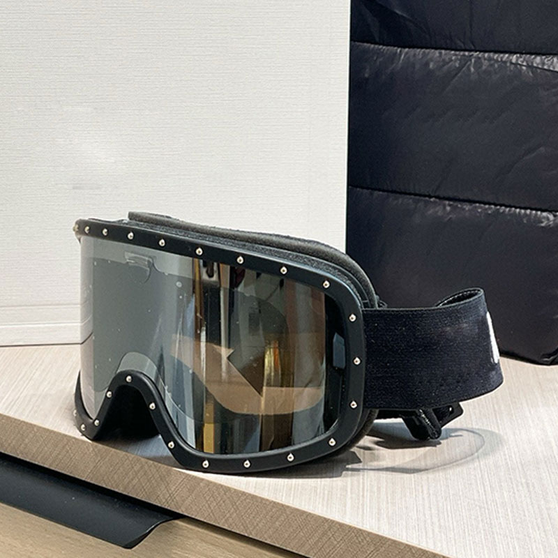 Lunettes de ski de styliste 27ss pour femmes, masque surdimensionné, lunettes de soleil pour hommes, sports de ski d'hiver, protection contre les