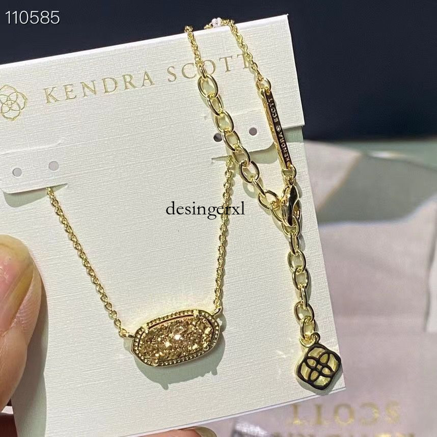 Kendrascoot Necklaces Designer For Women High Quality Kendracott Necklace Jewelry Men Pendant Elegant Lady Steel Luxury And Fashion Casual Jewelrys
