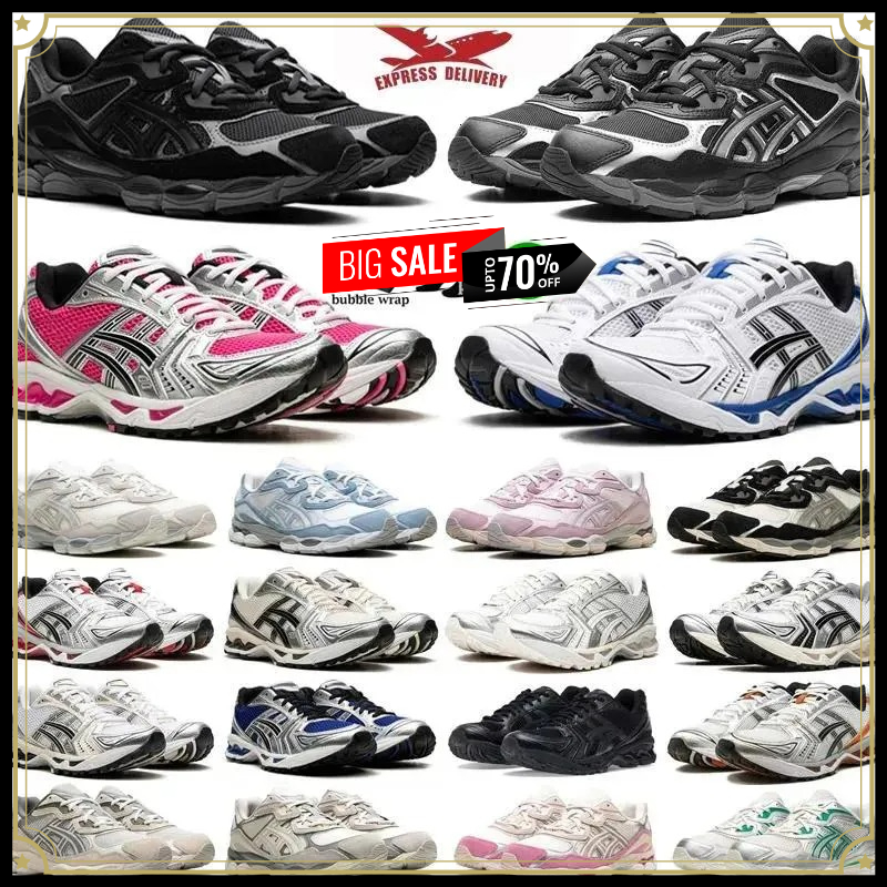 Designer k14 Running ShoesMens Womens Sneakers NYC Pink Triple Black Silver Orange Green Grey Brown Outdoor Sports Sneakers Chaussure