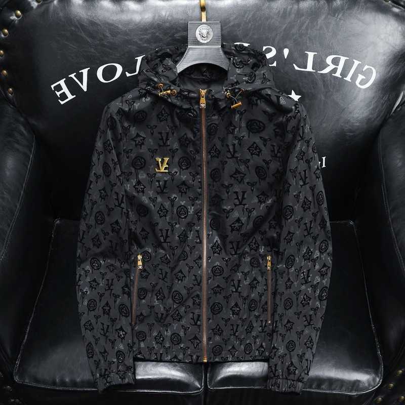 Jket Mens Unique Plush Hooded Jket Jket High End Men's Ins Style Business Mens Wear S2608110ZW6