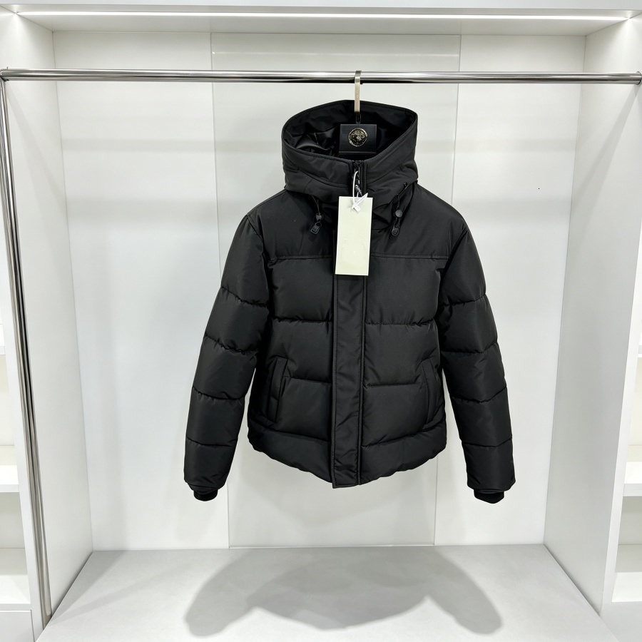 hiver chaud hommes designer manteau veste bouffante femme duvet d'oie bouffée mode doudoune homme couple Parka cardigan vestes marque de luxe cou
