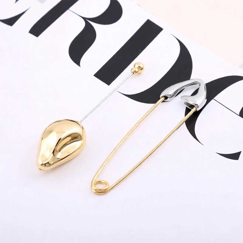 Metal Two-tone Brooch SET Personality Classic New Design Luxury New Fashion Jewelry Designer Accessories Party CW108 C260811