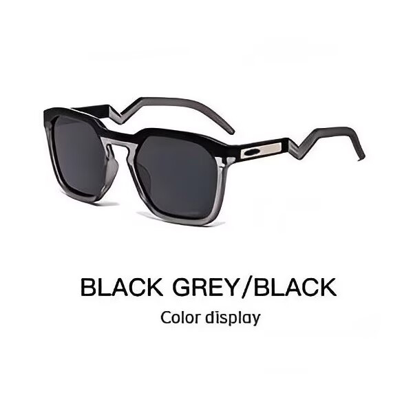 2026 Chic Designer Sunglasses for Men Women Sporty Aesthetic for Cycling Running Bold Square Amber Lens Fashion Forward Shades for Active Lifestylev