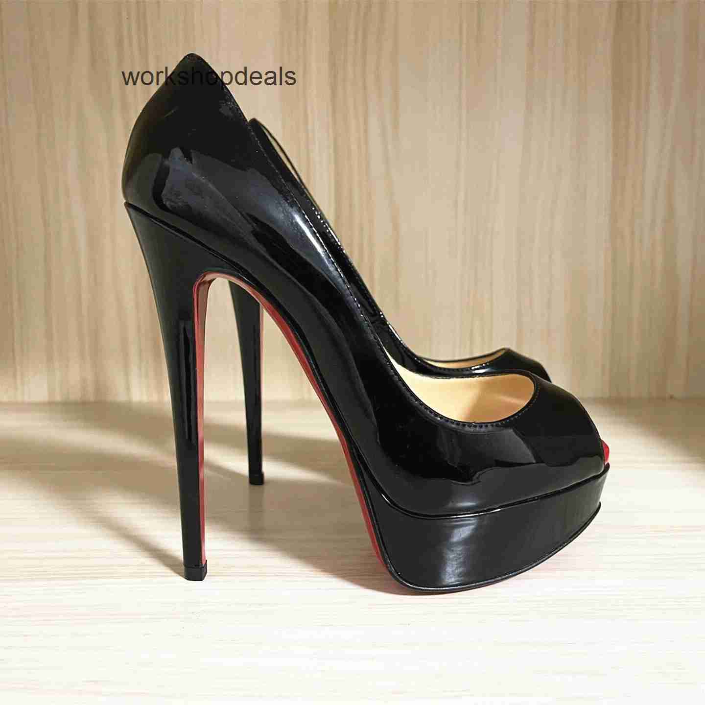 loubitonsly heels women high heel shoe platform peep toe sexy sanda red bottomshoes bottoms WDPA