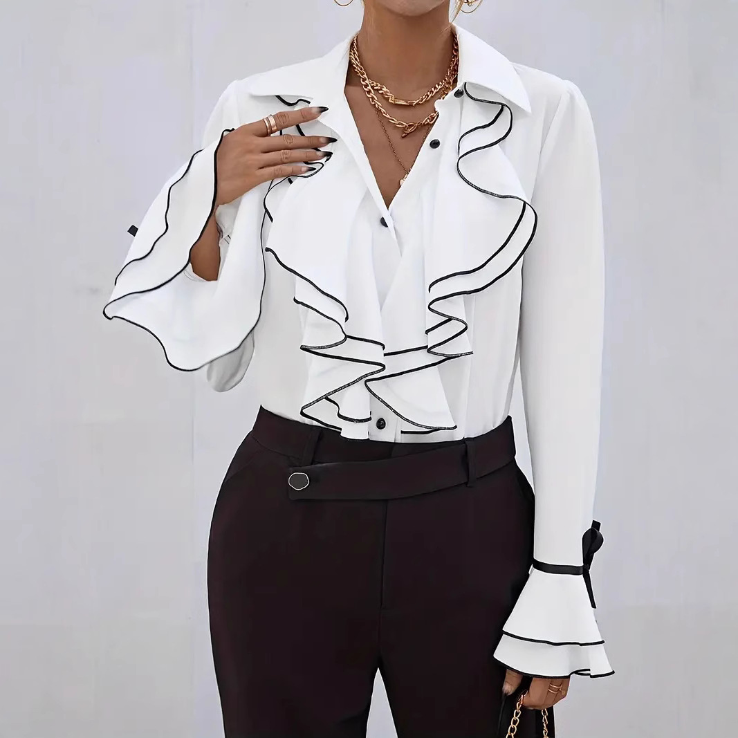 AAAAA DD04 Vêtements tendance de couleur unie - Nouveaux styles de printemps