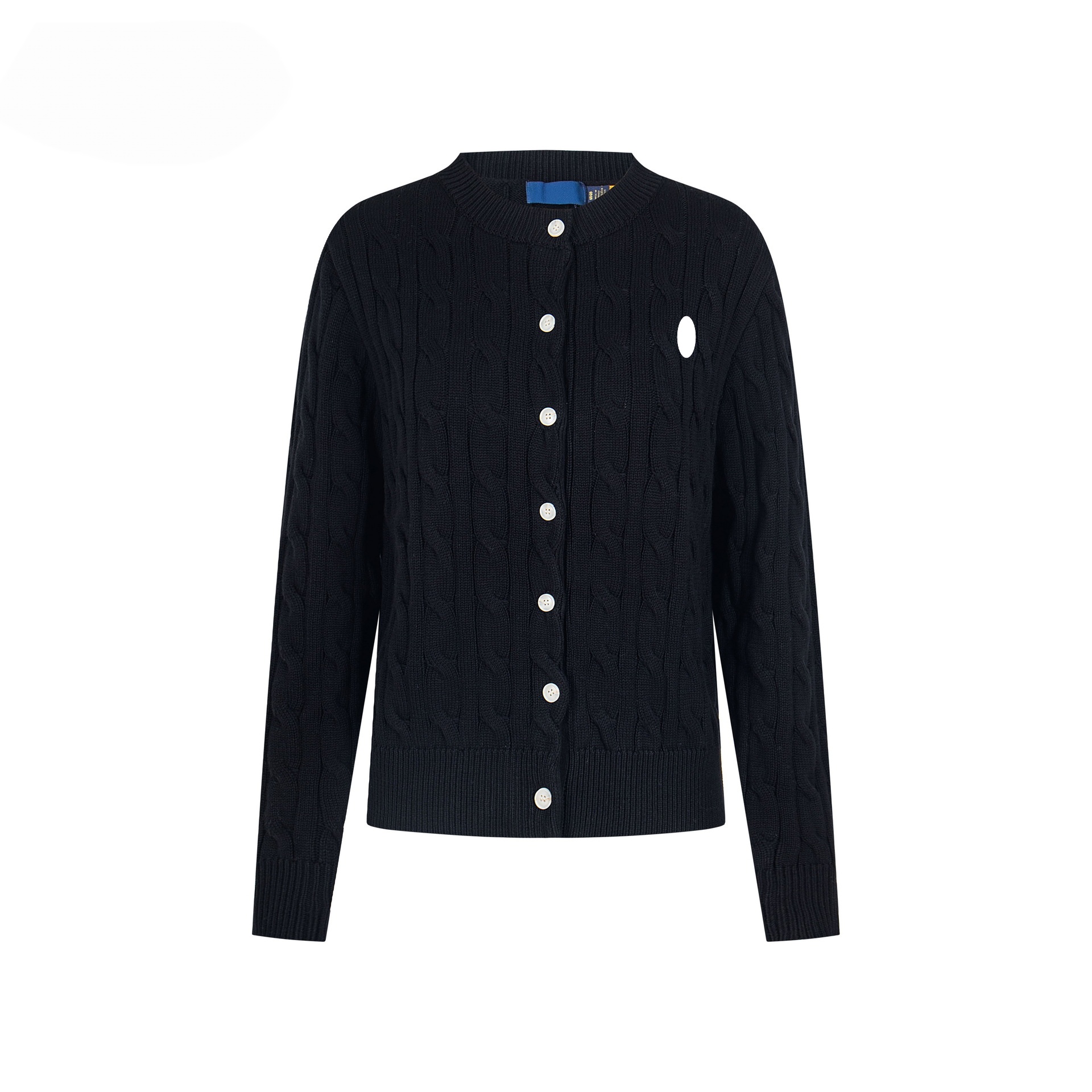 Rauph Laruen Women Sweaters Designer Pany Embroidered Logo Polo Sweaters Round Neck Solid Color Casual Twist Knit Cardigan Long Sleeve Ralf Sweaters