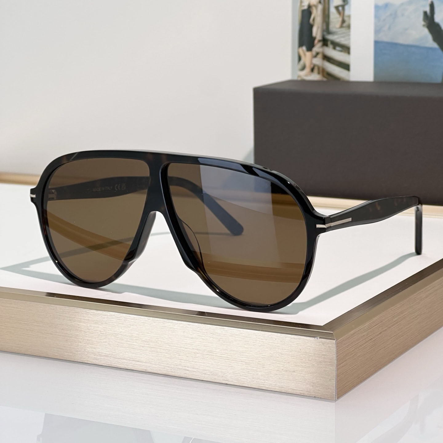 Sunglasses luxury designer sunglasses oval shaped large mirror frame sunglasses for women letter classic fashion travel trend beach shading UV prote