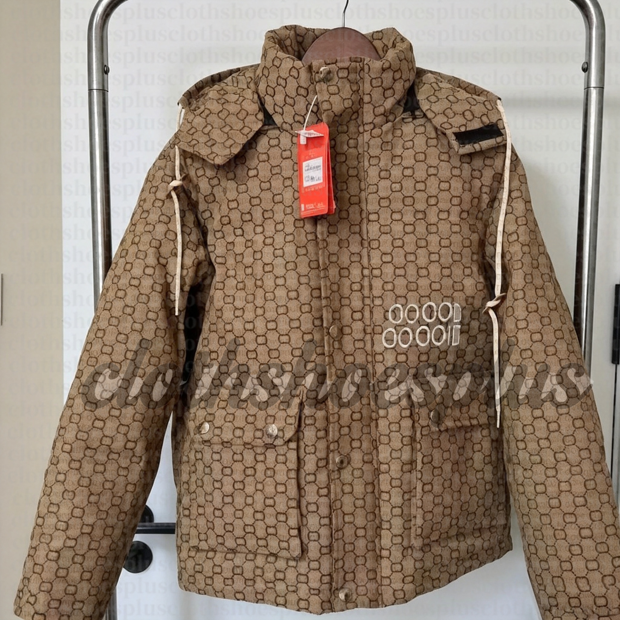 Mens Down Jackets Parka Women Black puffer Jacket Hooded Premium Casual Outdoor Winter Warm Thickened Zipper Khaki Brown Designer coats male couple