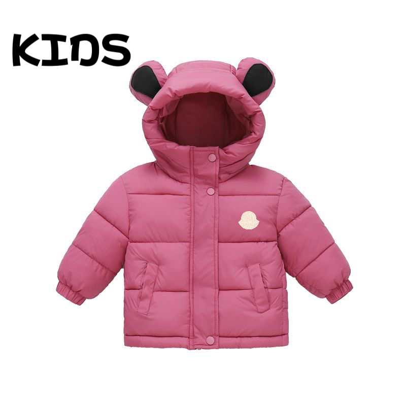 baby designer clothes Girls Fleece New Style Boys Cotton Puffer Jackets Thicker Winter Coats Hooded Children's Baby Toddler Cotton Jackets Oute