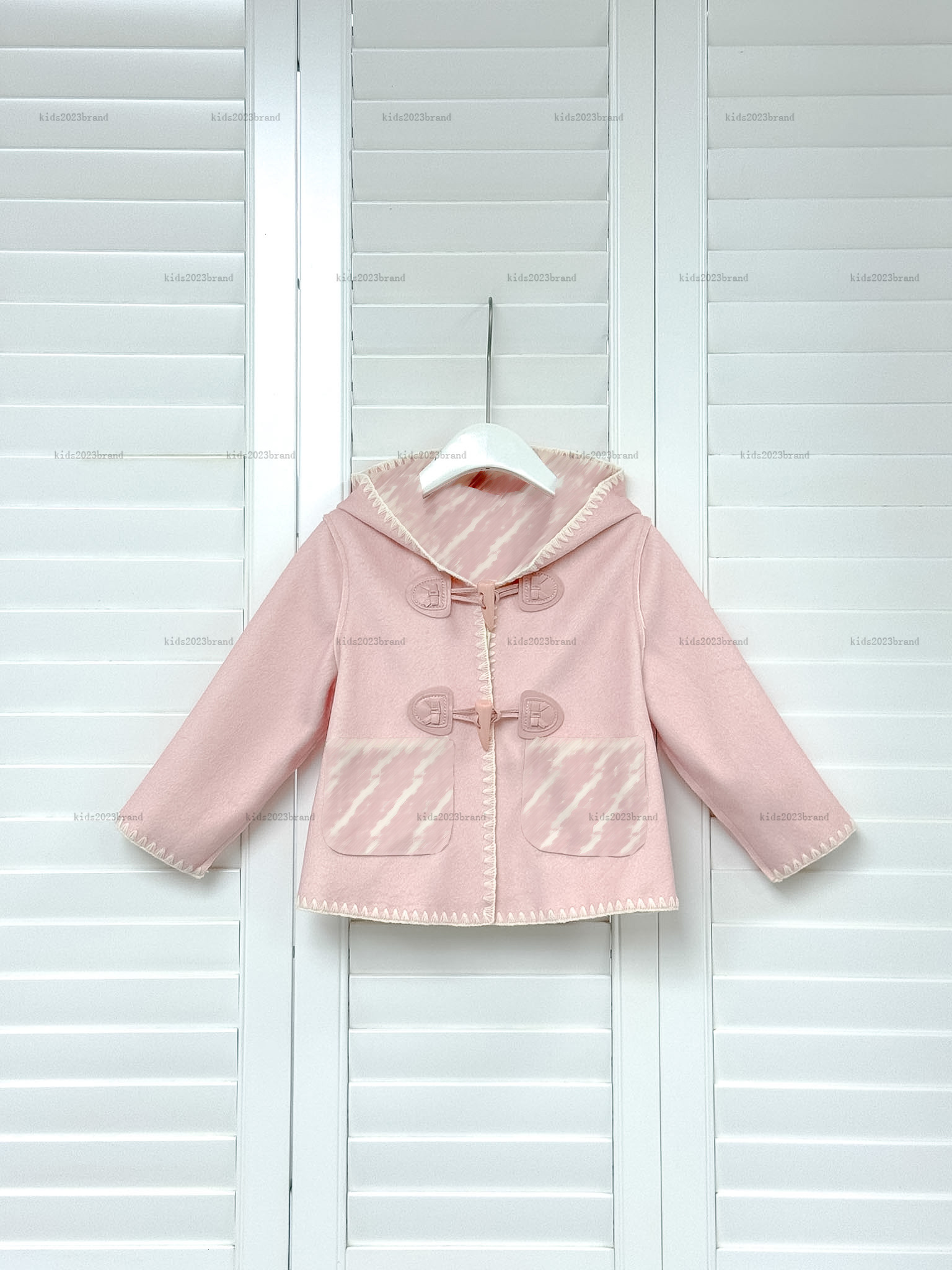 New baby Tench coats child jacket Autumn kids designer clothes spring girl windbreaker Woolen material boy Outwear A235X07N069