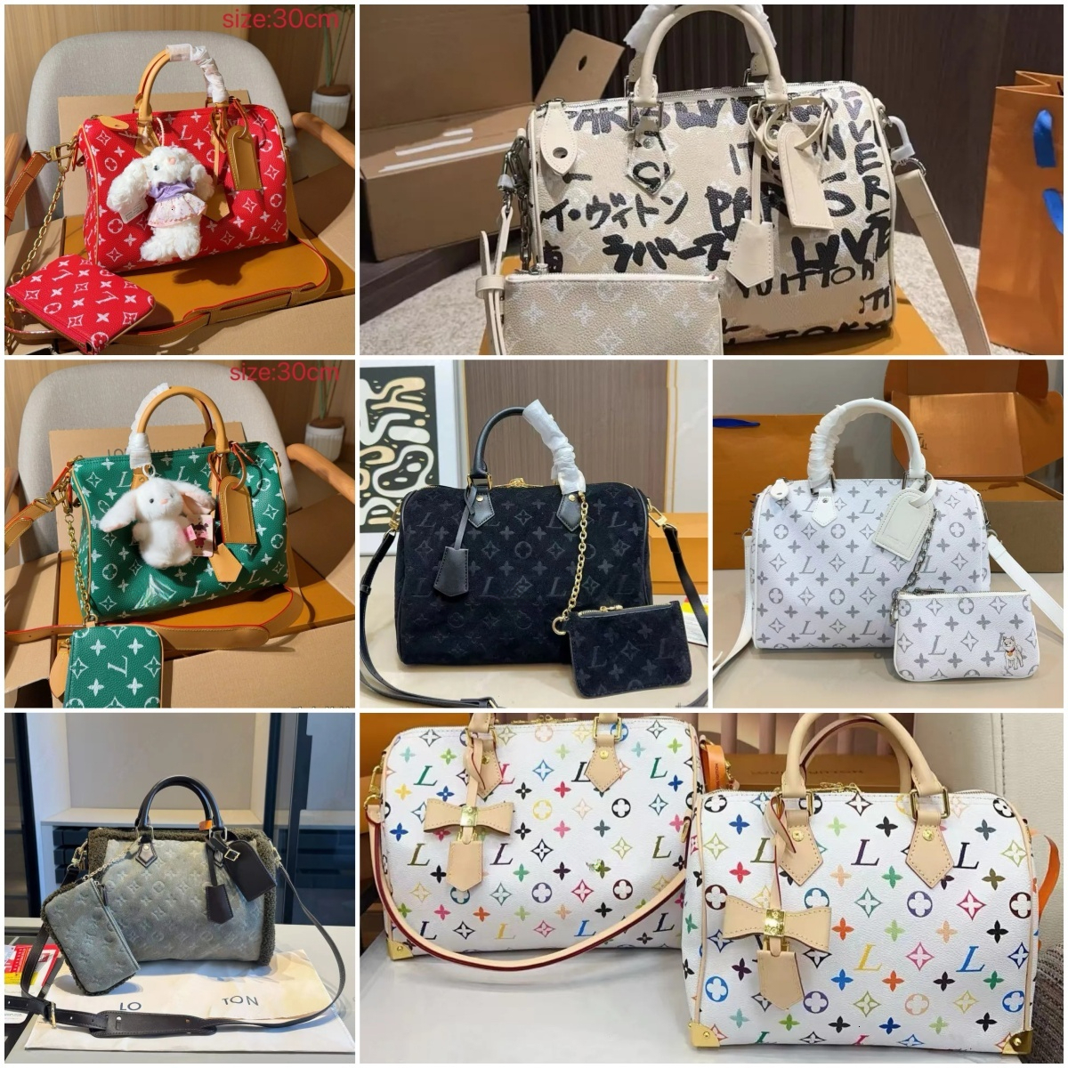 Luxury 2026 New Soft 30 Pillow luxury handbag shoulder crossbody suede Women's purse P9 Tote Bag made premium designer bag 10A