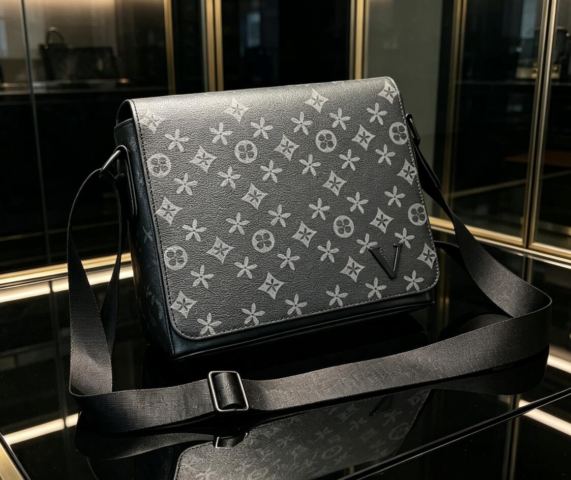 2026 Designer mens Handbag Luxury Shoulder Bag High Quality Flower Canvas Wallet Leather Purse Crossbody Clutch Tote card holder luxury purse Crossb