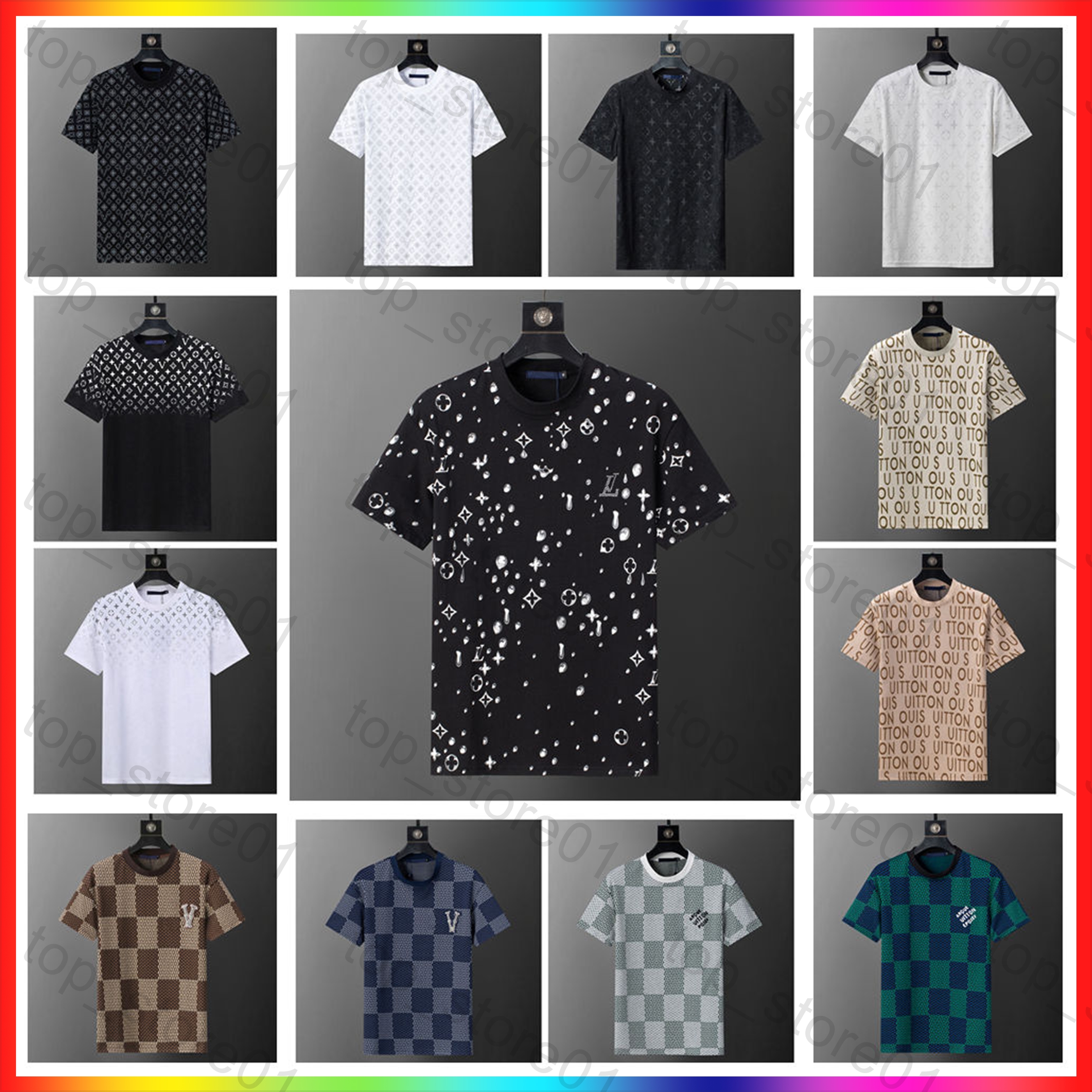 T Shirt Men Designer Luxury Casual Men Summer T Shirt Trend Outdoor Graphic Tee Men Fashion Casual Slim Fit Letter Printing Comfortable And Breathab