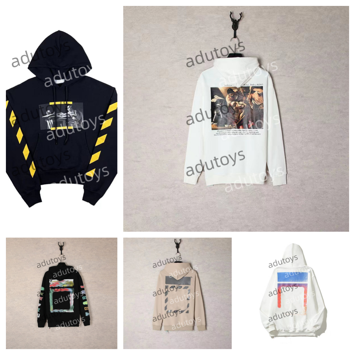 2026 Offw Hoodies For Men Designer Pull Long Sleeve Mens offer Hoodies Women Zip Up Hoodie Top quality Mens Hoodie NEW White Hoodie