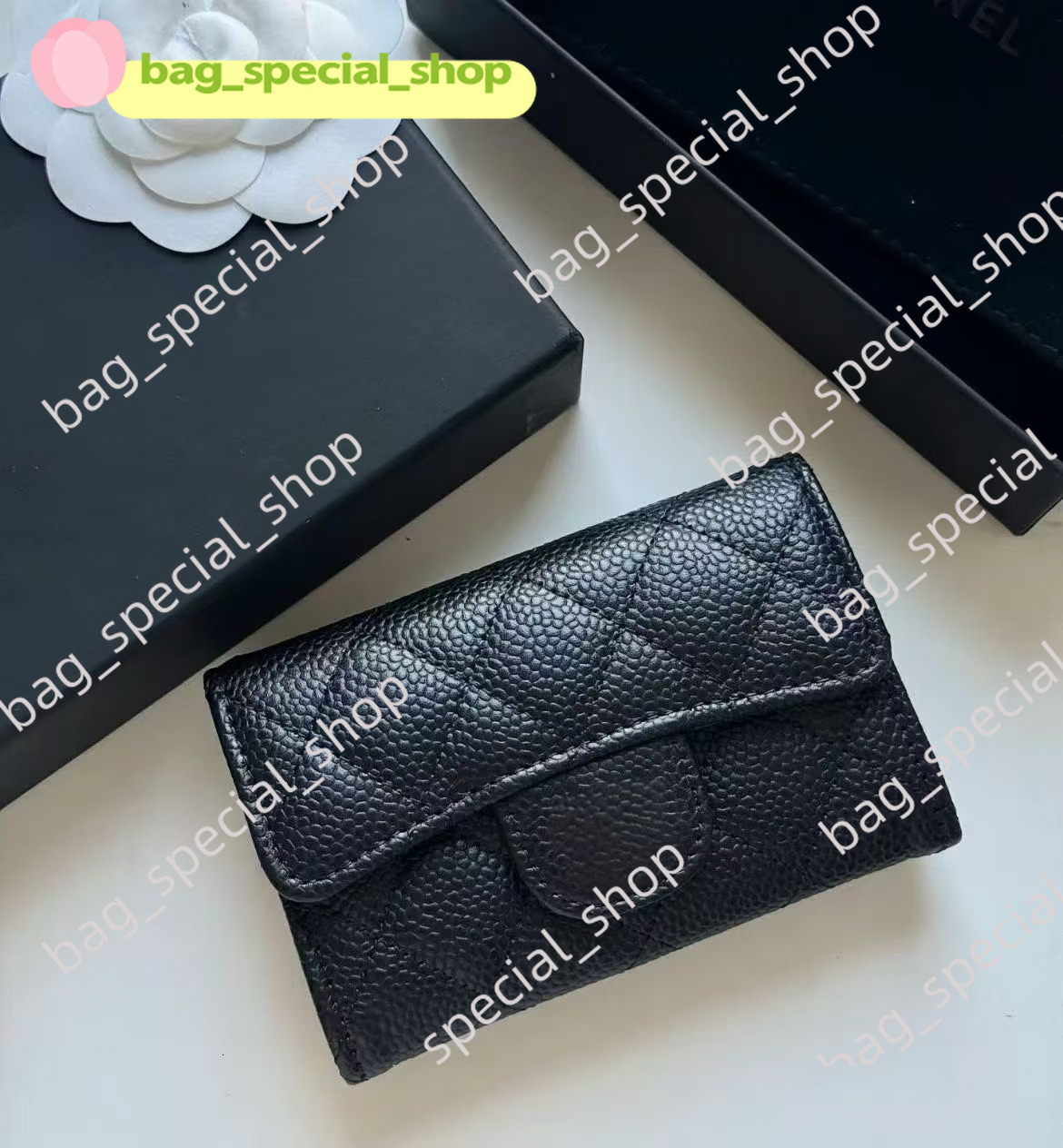 Luxury CHAN Designer Credit ID Card Purse Channelesd Bag Sheepskin Leather Chaneels Bag Mini Wallet Money Crossbody Bags For Men Women Handbags Acce