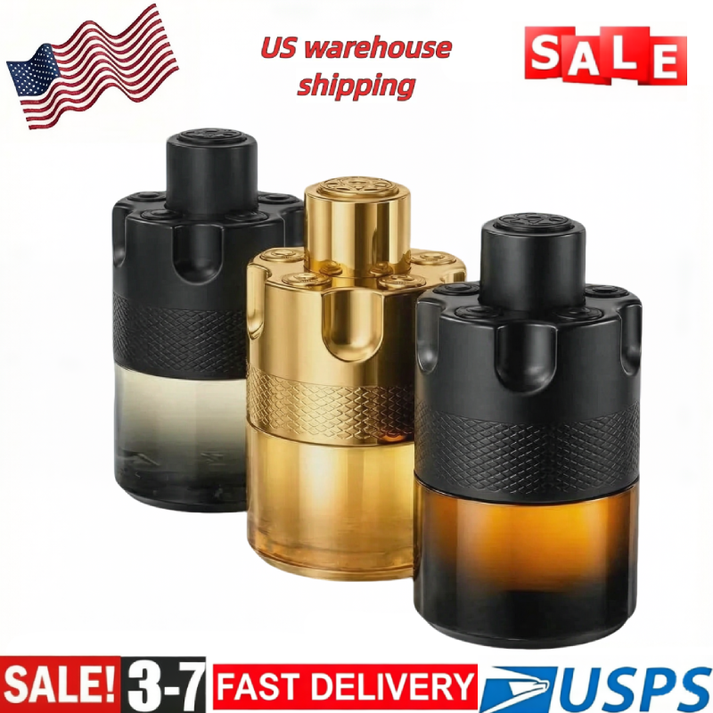 Azzaro The Most Wanted perfume 100ml Long Lasting Fragrance for Men USA Stock 3-5 Day Free Shipping USPS Fast Delivery