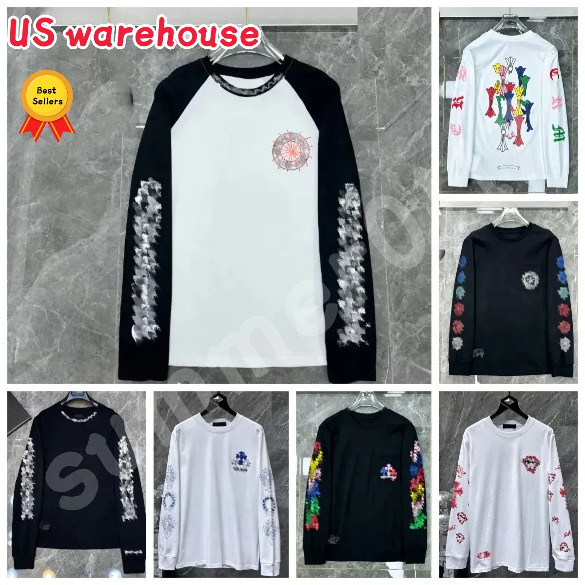 2026 Boutique Mens hoodies designer Longsleeve essential Designer Graphic Tees Long Sleeve Print Tshirts Pure Cotton Shirt T shirt