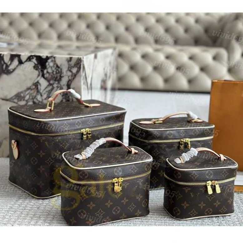 Beautiful vanity bag Makeup Bag takashi murakami Cherry Blossoms Cosmetic Box pink Crossbody Handabgs Women large capacity zipper men travel toil