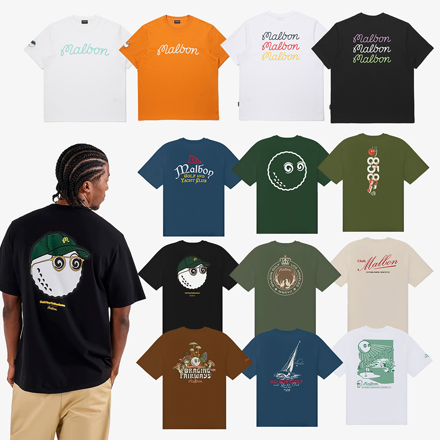 Mens designer cotton t-shirt trendy brand short-sleeved golf clothing tops for men and women basic sports pure cotton T-shirt sizes S-XXXL