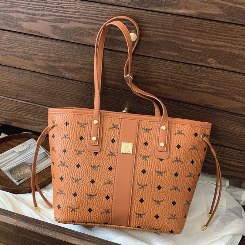 Designer bag 2026 New Fashion HighEnd Elegant Printed ColorBlock MotherDaughter Handbag Shoulder Bag Crossbody Tote Bag