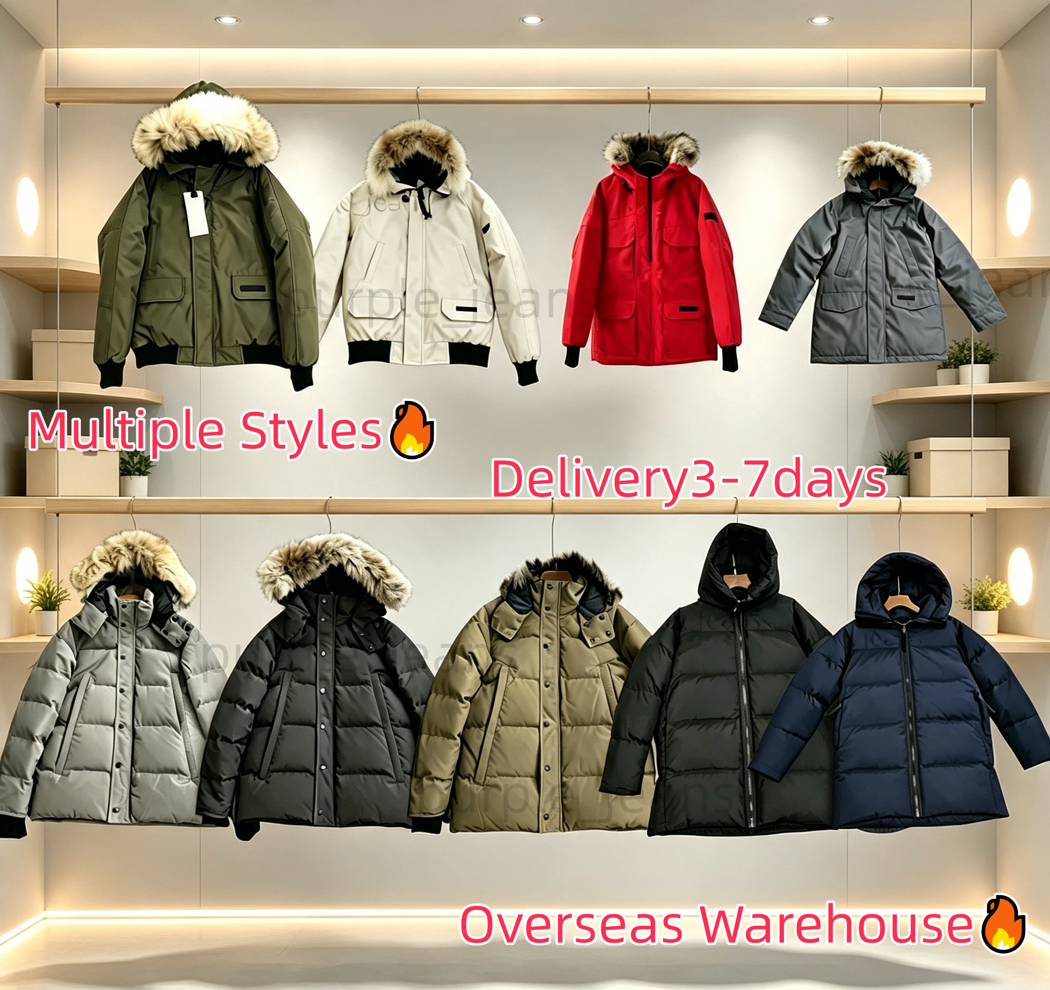 Designer Wyndham Goose Men Doudoune Puffer Jacket Fashion Hoody Coats XS 2XL Winter Warm Windproof Luxury Women Down Jacket