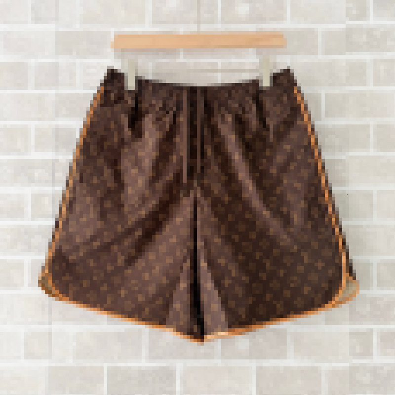 Designer Cross-Border V-Brand Letter-Printed Fashionable Versatile Stylish Commuter Trendy Shorts For Both Men And Women 0781
